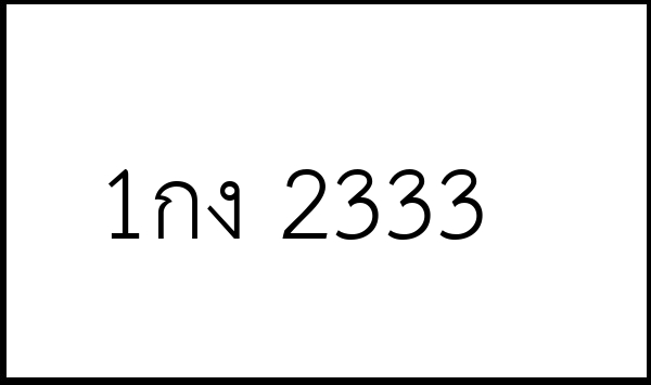 1กง 2333
